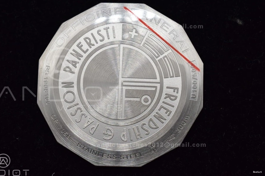 1950 Pam 1080 A6497 HWF SS Luminor LE Br 0415